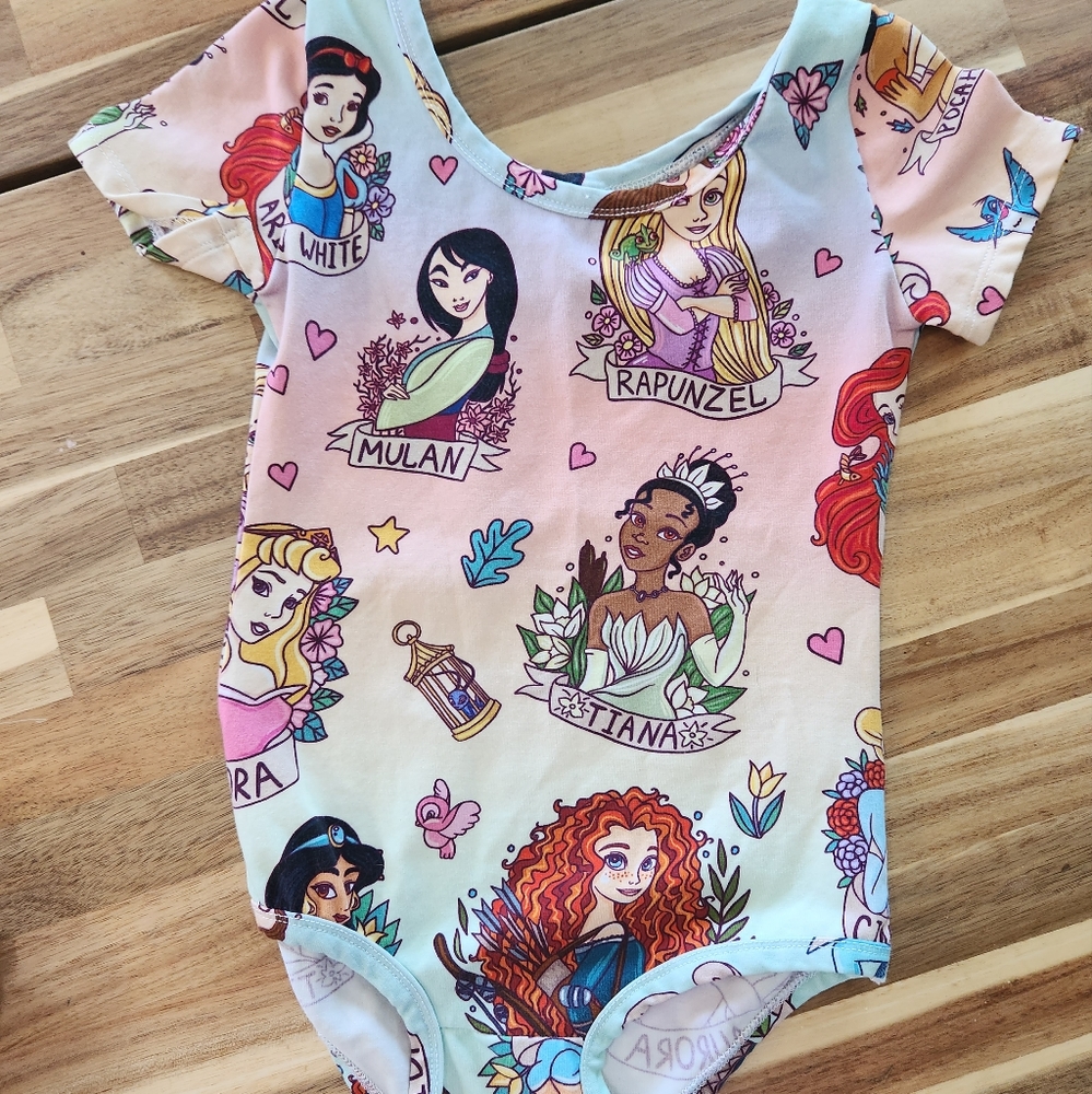Disney princess WRK leotard